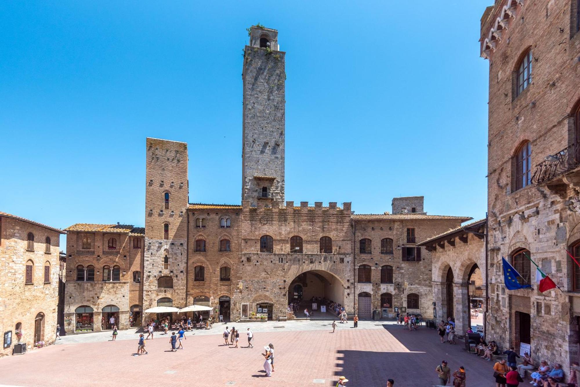 Il Teatro Leilighet San Gimignano Eksteriør bilde